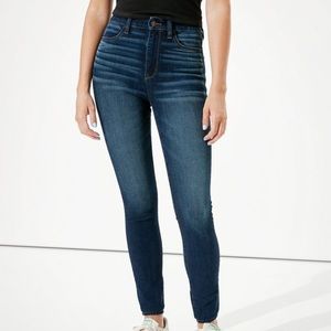High Rise Dark Wash Jeggings